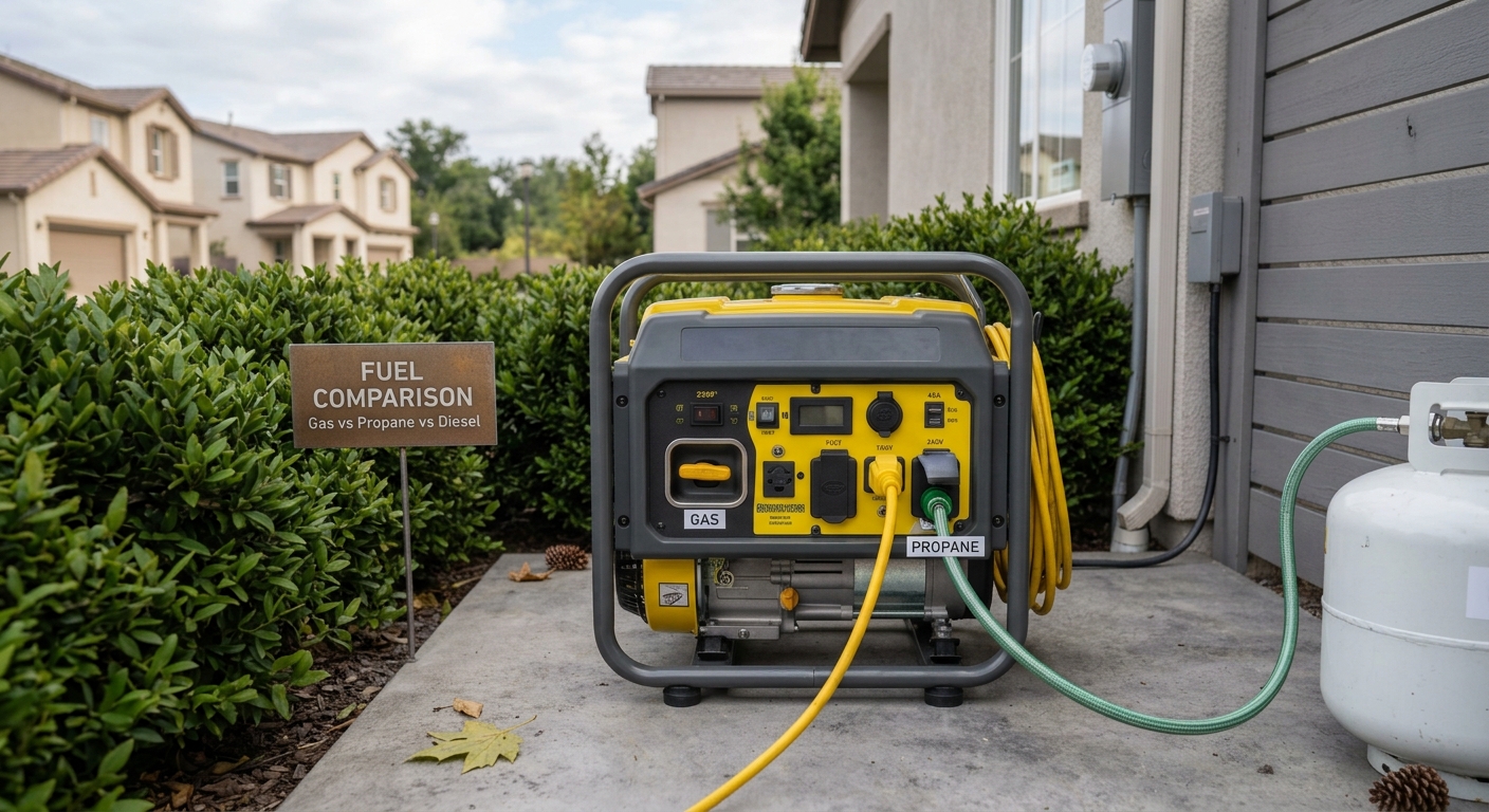 Best Dual Fuel Generators (Gas + Propane)