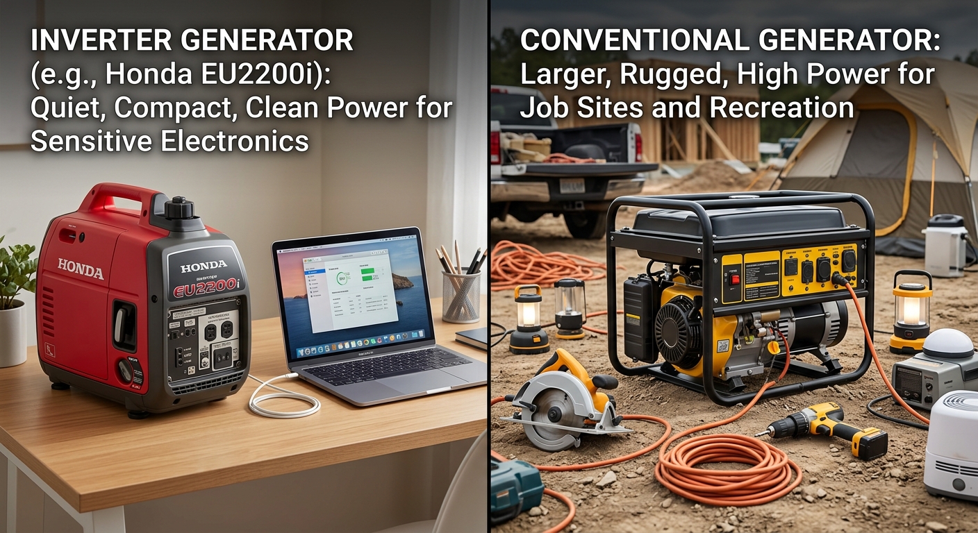Inverter vs Conventional Generator: Which Is Better?