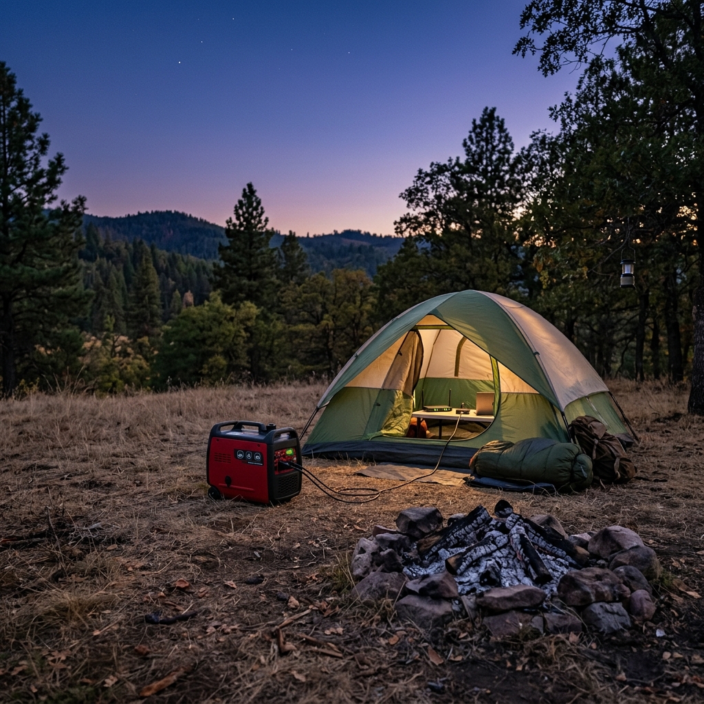 Best camping generators for a lightweight campsite setup