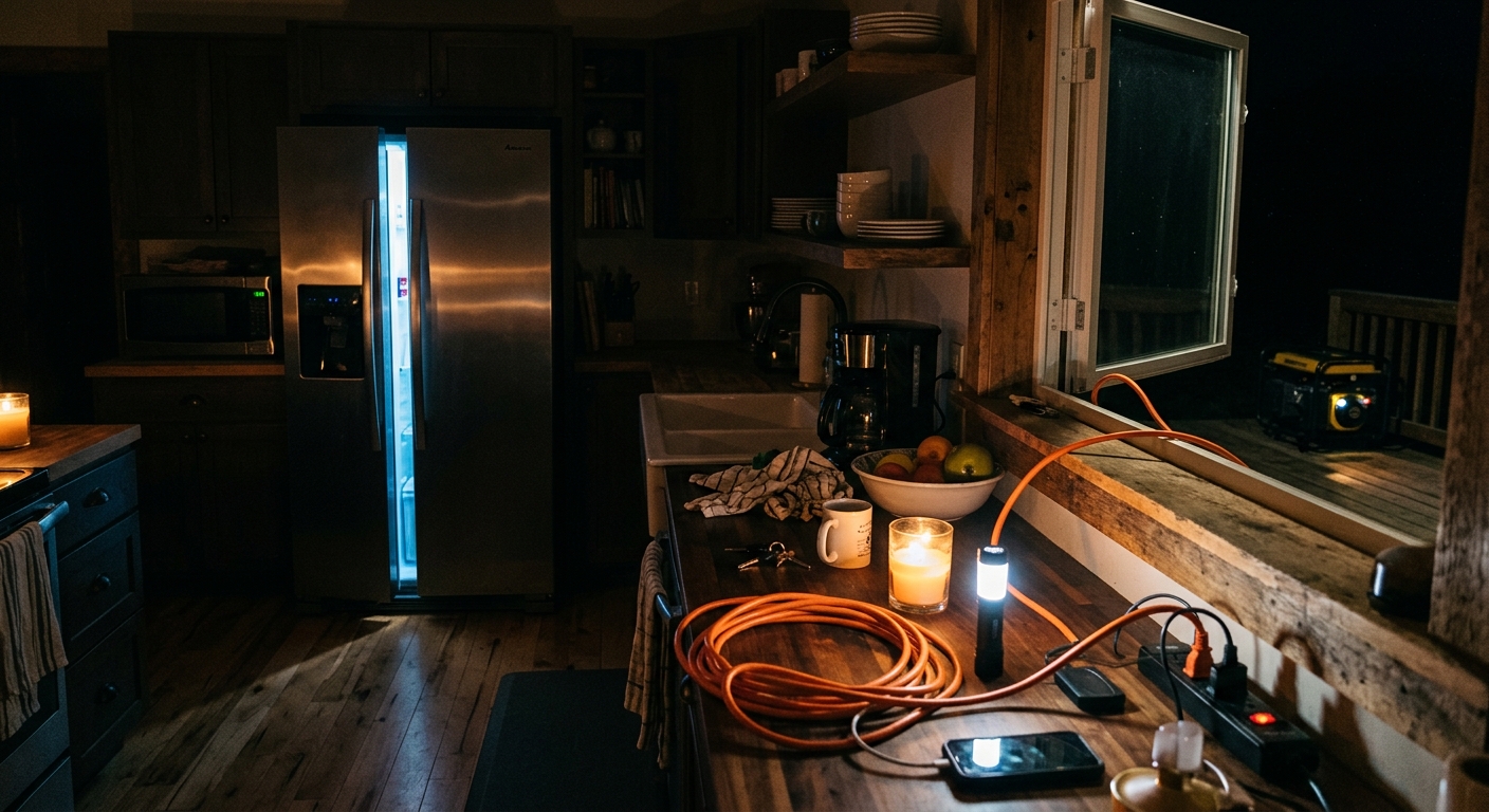How Long Will a Generator Run a Refrigerator & Freezer?